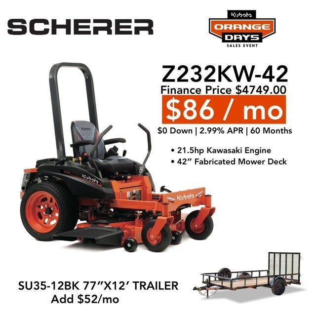 Z232KW-42 ZERO-TURN MOWER